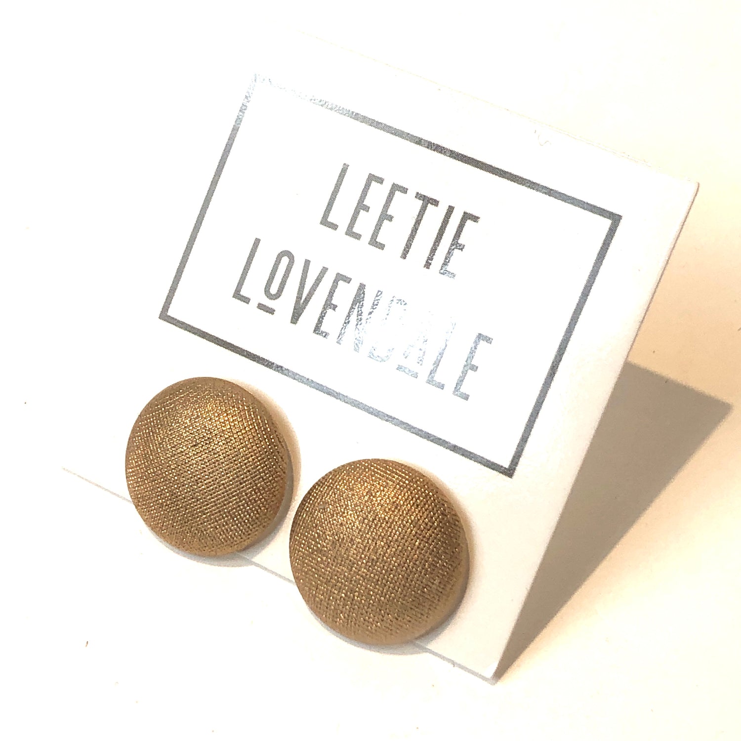 leetie lovendale gold earrings