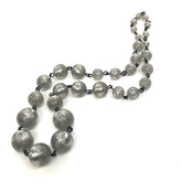 silver sparkle necklace