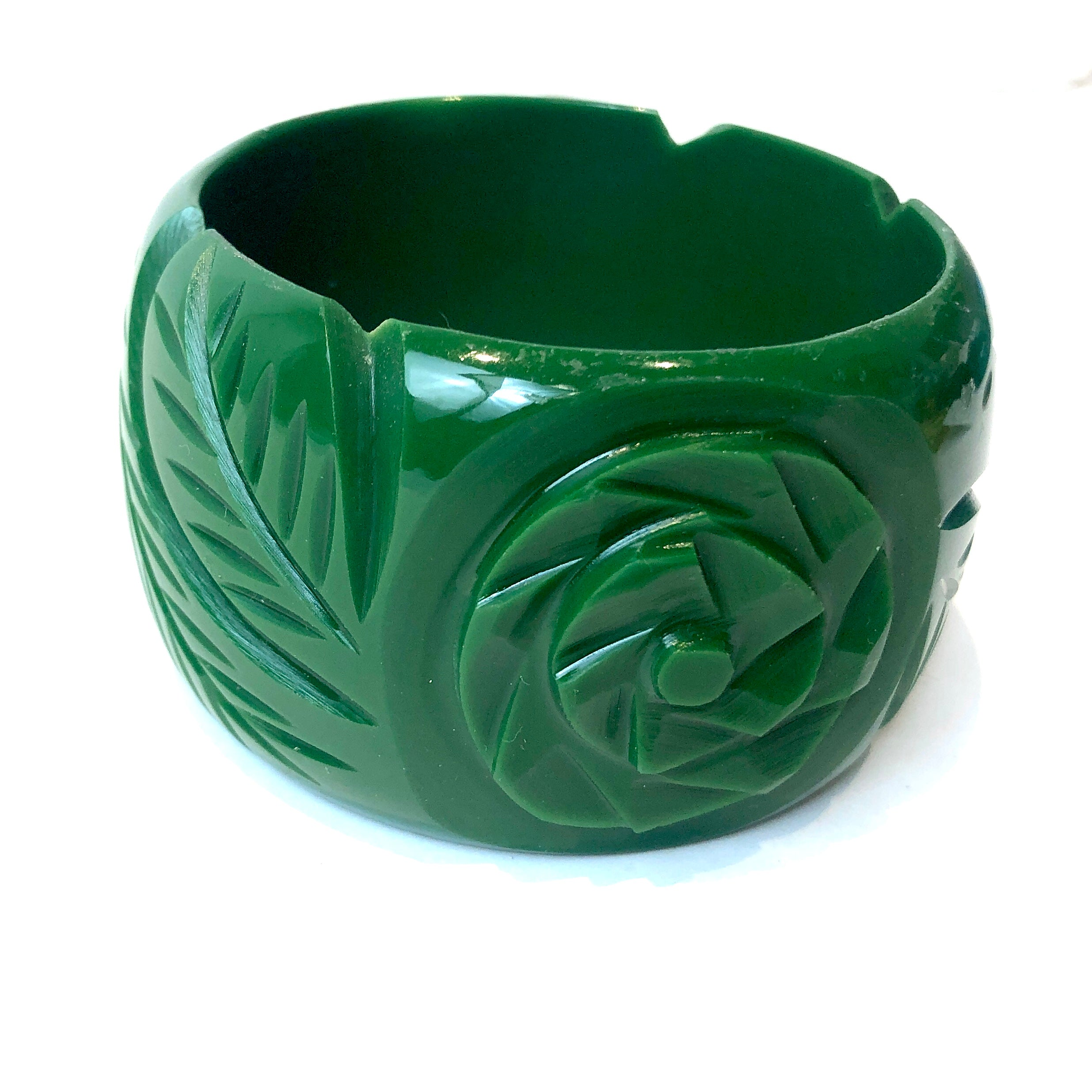 dark green bangle