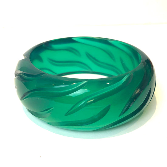 emerald green bangle