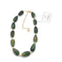 marbled green necklace