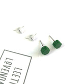 green earrings daisy