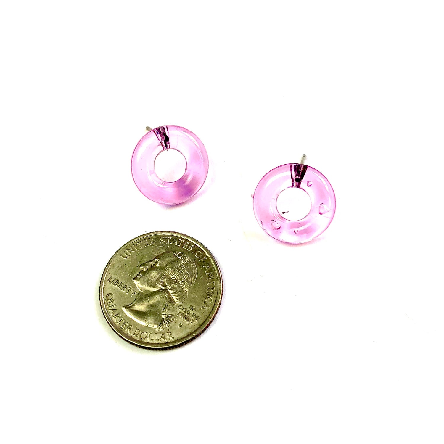 pink minimalist jewelry