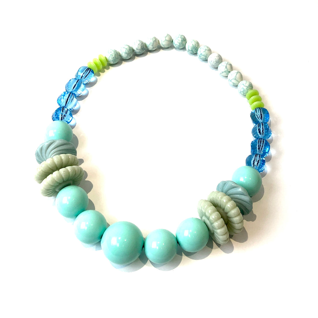 pastel necklace