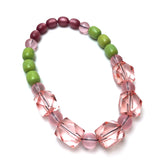 chunky pink necklace