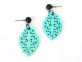 laser cut jewelry turquoise