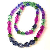 stretch gem tone necklaces