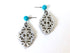 silver moonglow earrings