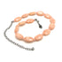 peach marco necklace