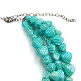 aqua blue necklace