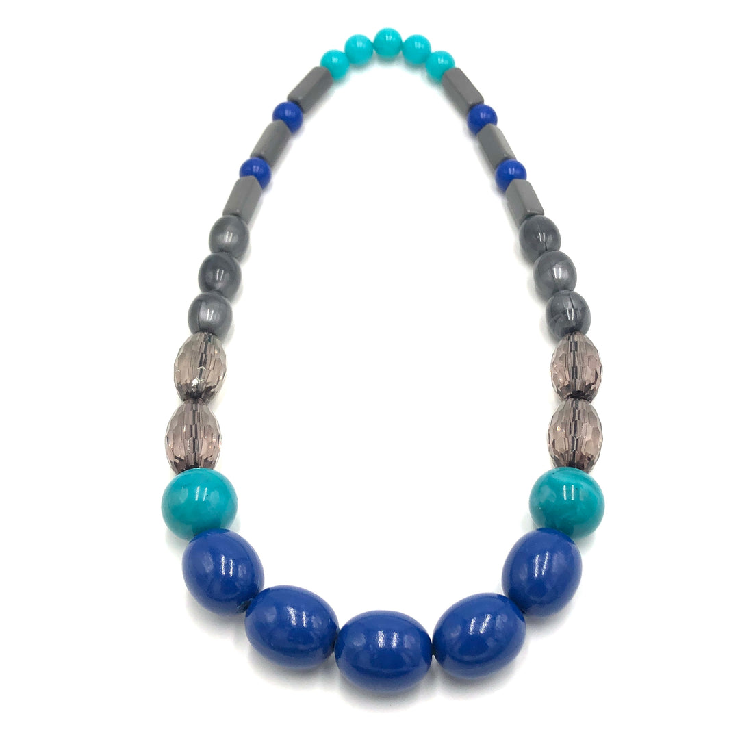 blue grey necklace