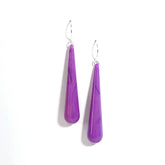 violet earrings