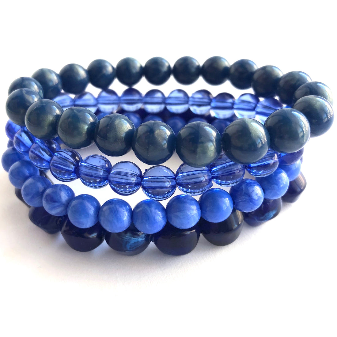 denim blue bracelets