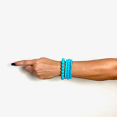 aqua blue bracelets