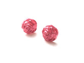 rose stud earrings