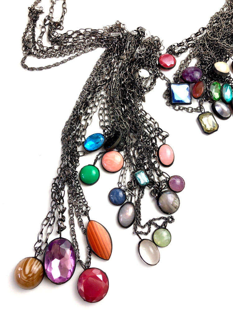 leetie lovendale necklaces made with vintage charms