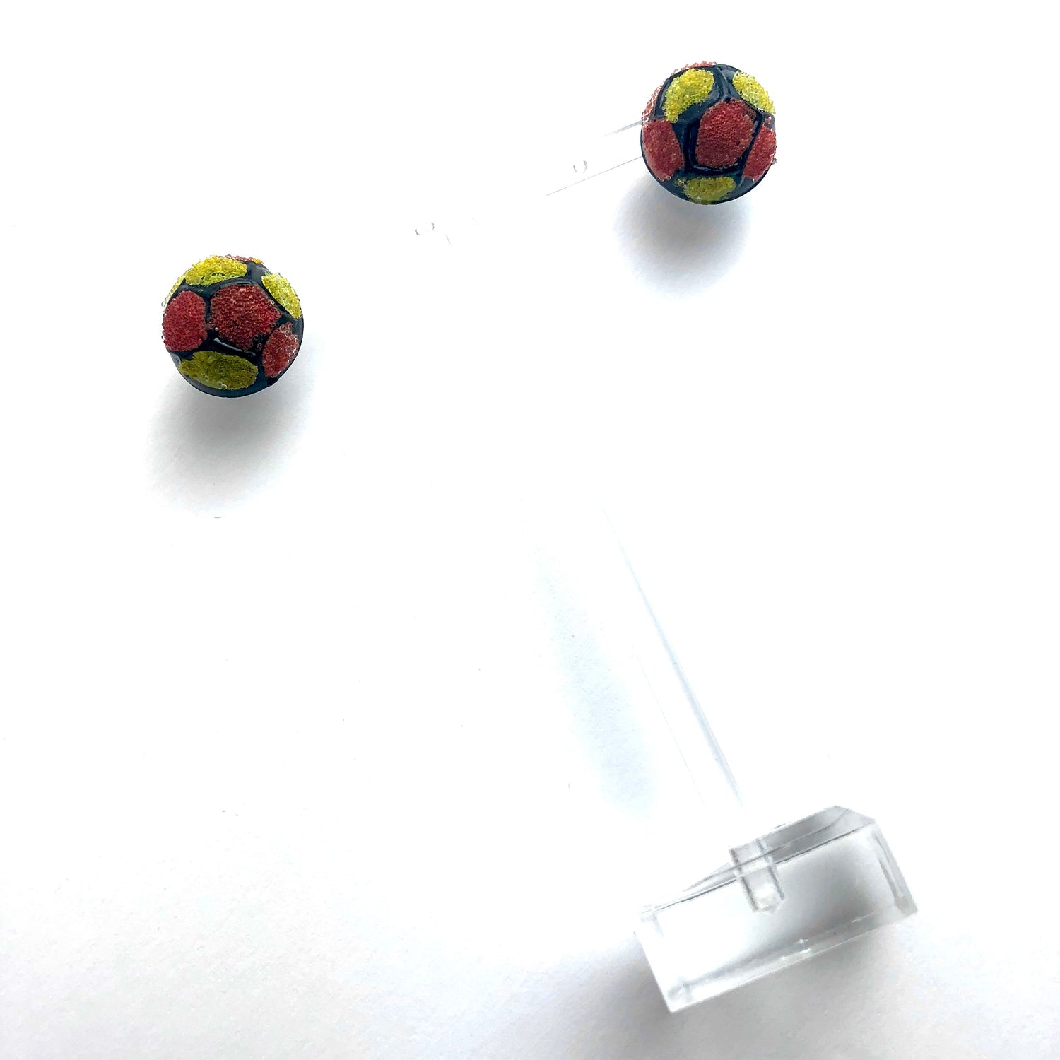 sugar bead earrings