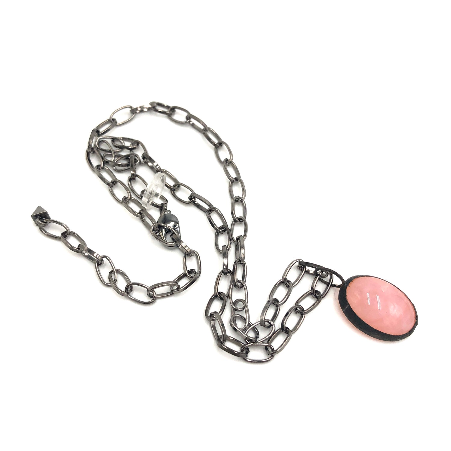 pink pendant necklace