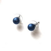 blue small stud earrings