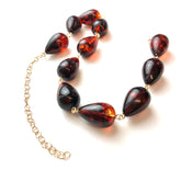 vintage lucite necklace