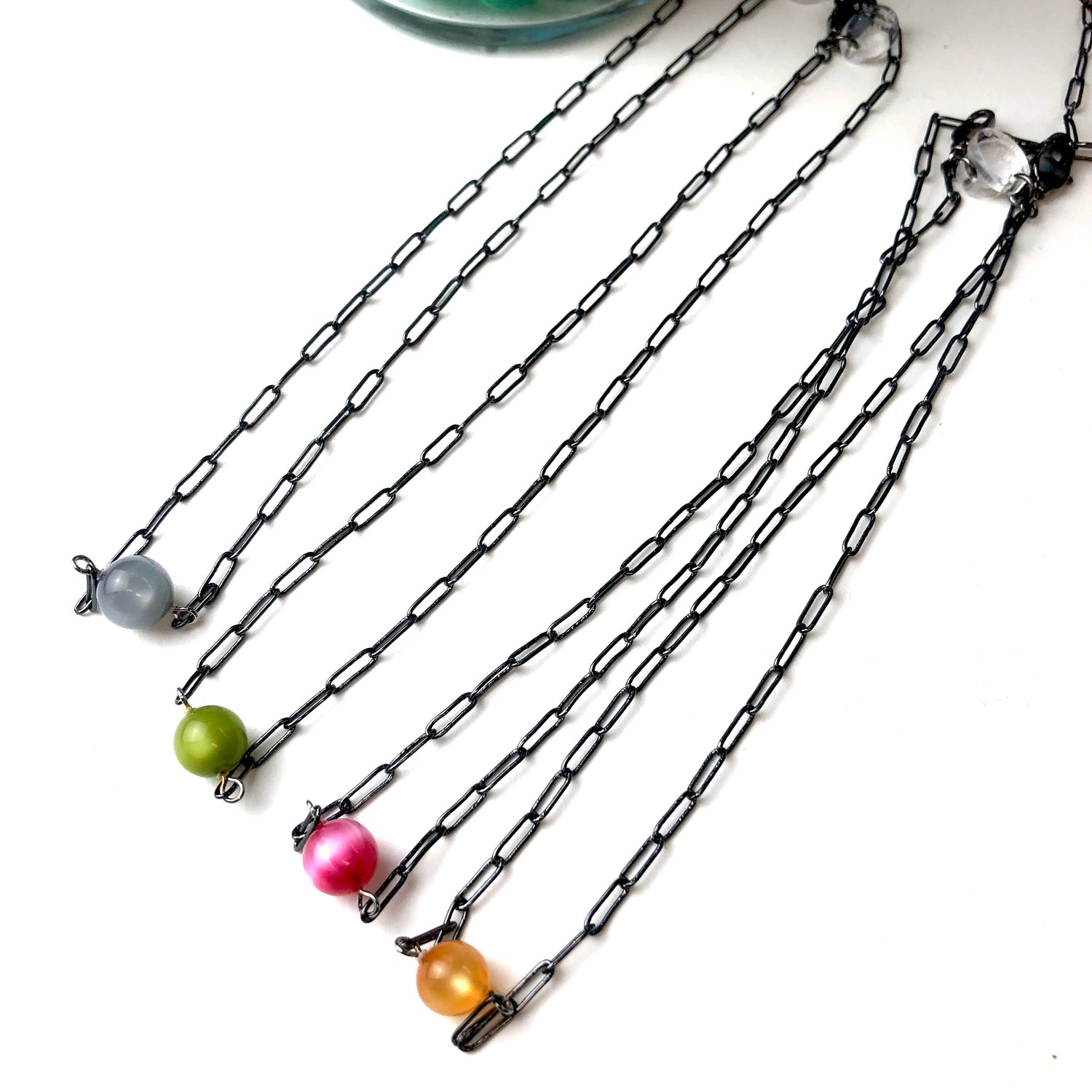 simple necklaces paperclip