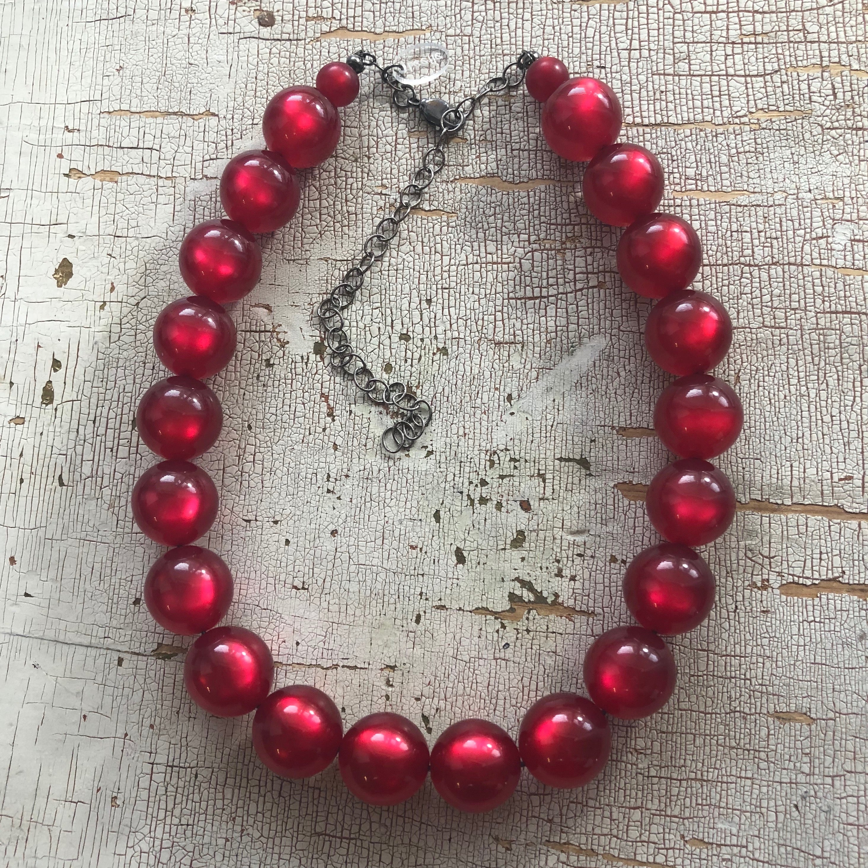 red moonglow necklace