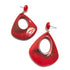 red mimi earrings