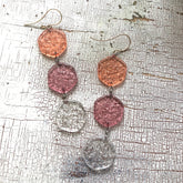 fruit drop earrings