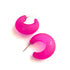 hot pink earrings