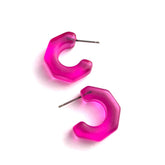 hot pink earring