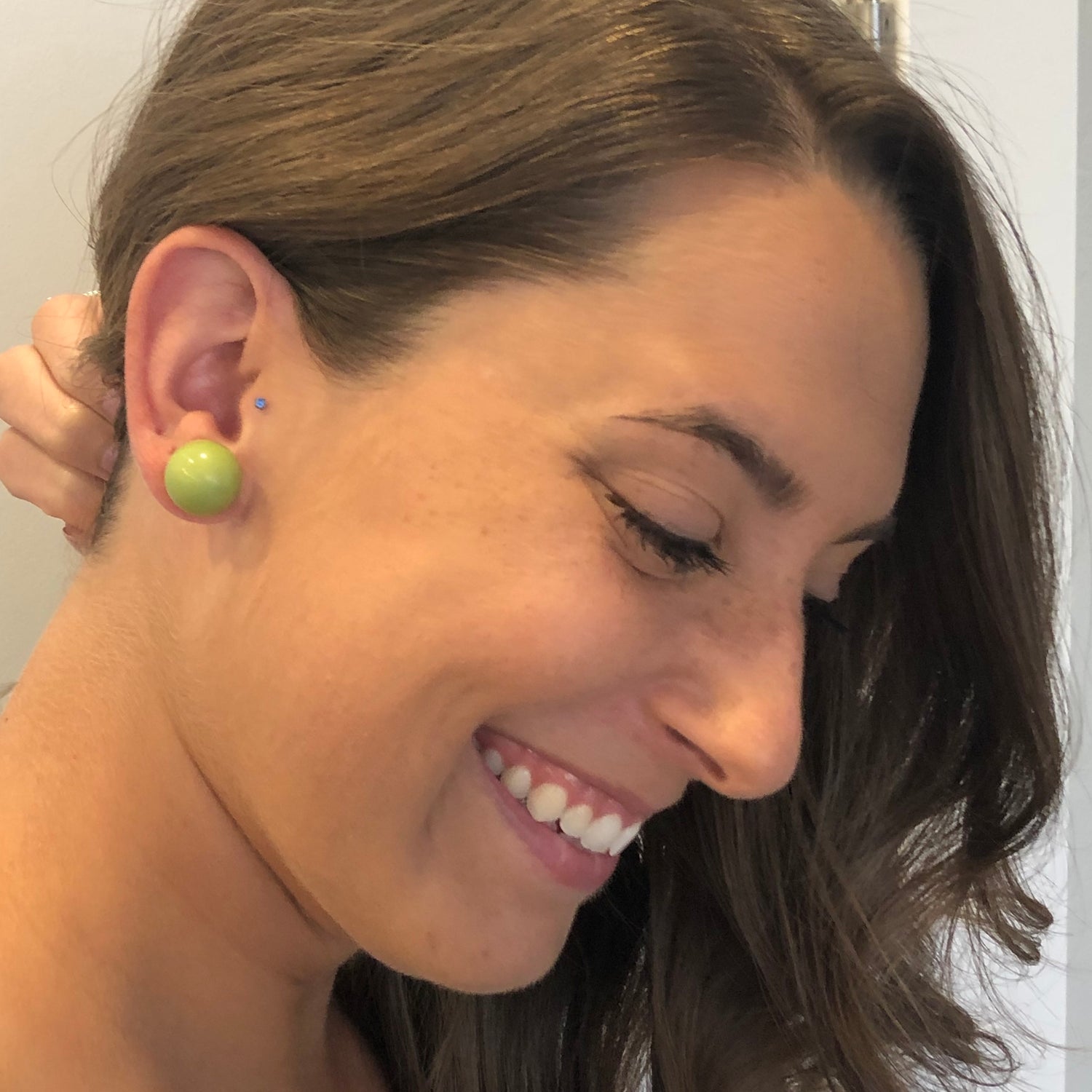 colorful jumbo earrings