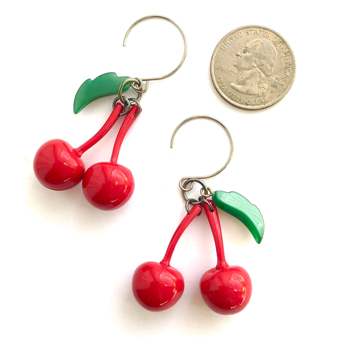 Cherry Bombshell Drop Earrings