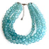 teal necklace