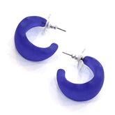 lucite hoops