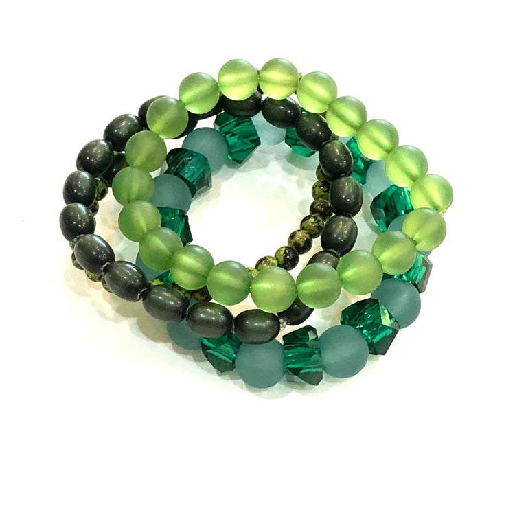 green bracelets