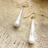 clear lucite teardrops