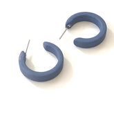 denim blue earring