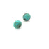 turquoise marbled earrings