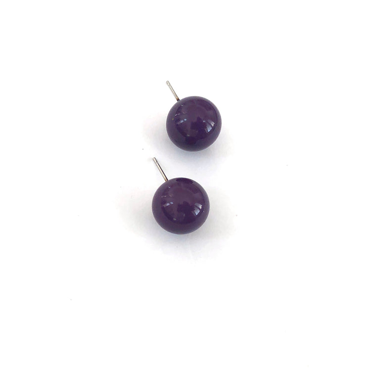 purple ball stud
