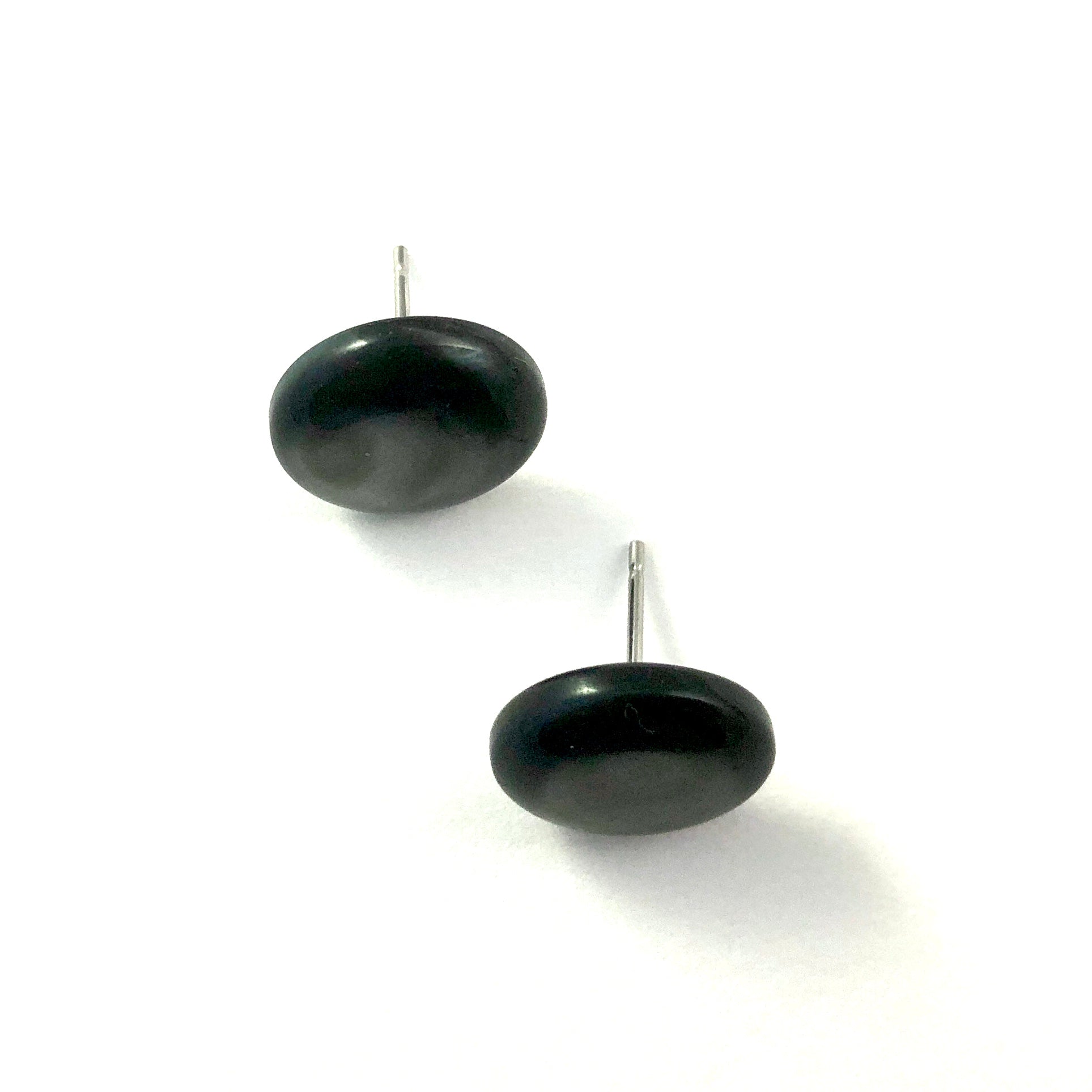 moonglow charcoal earrings