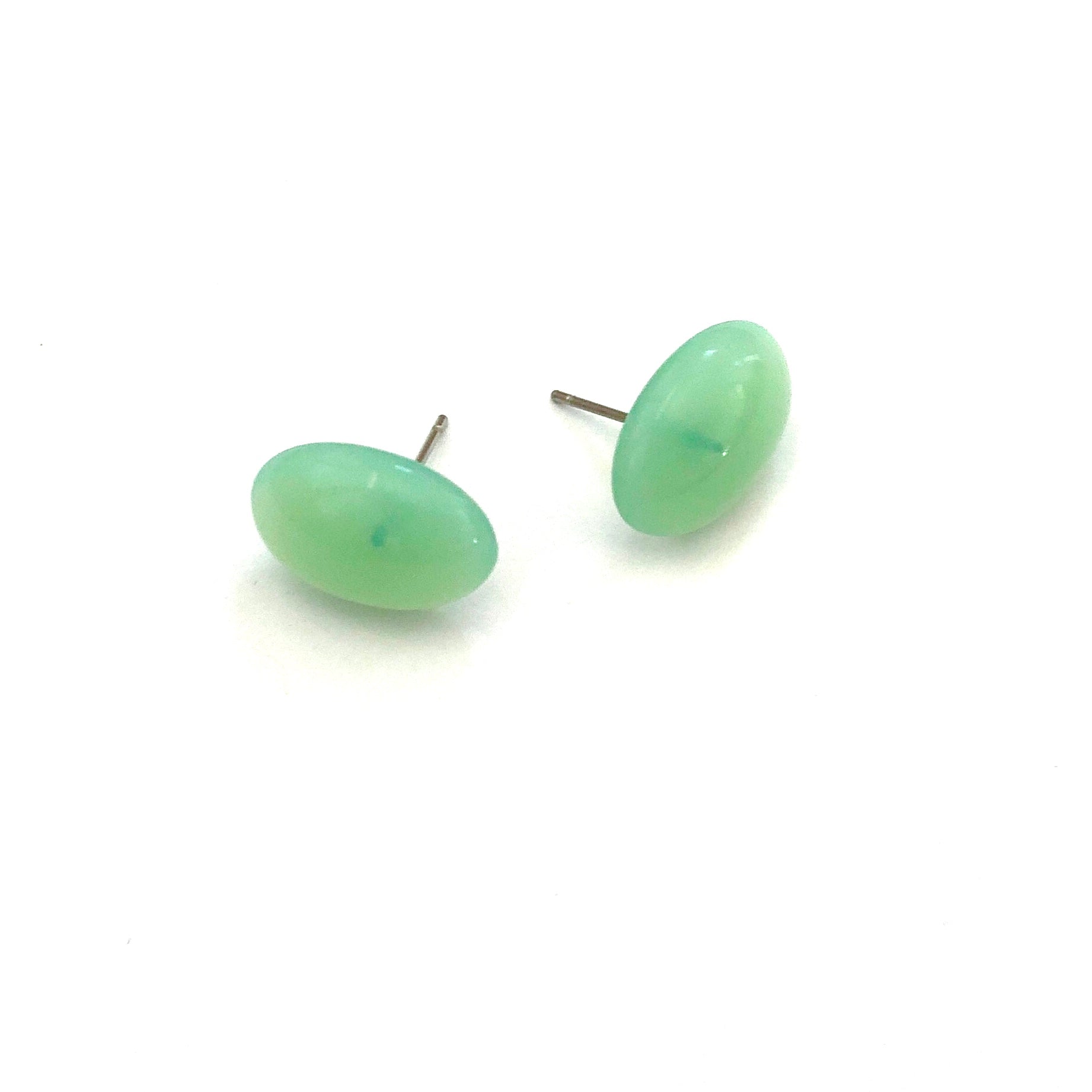 opal stud earrings