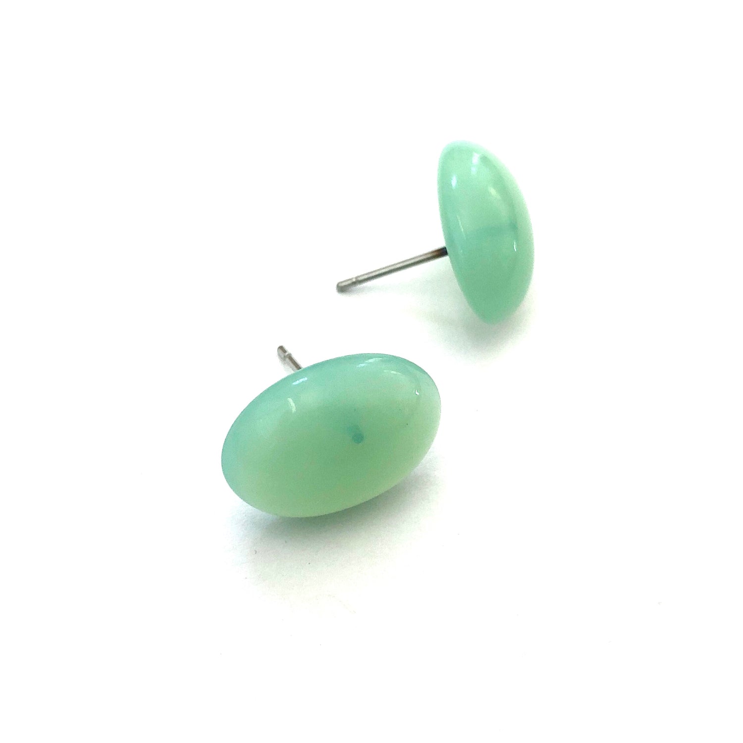 seafoam opal stud