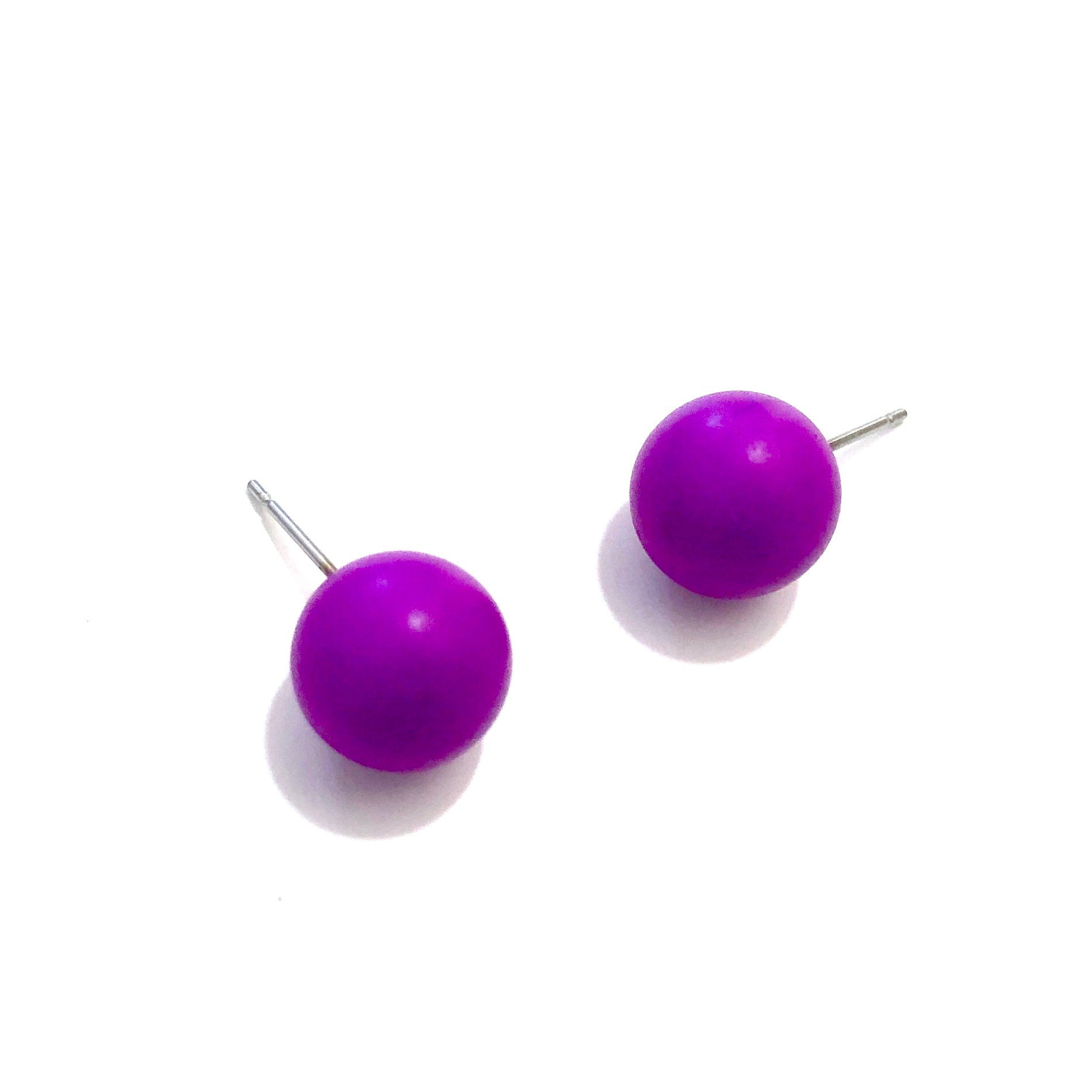 violet midi earrings