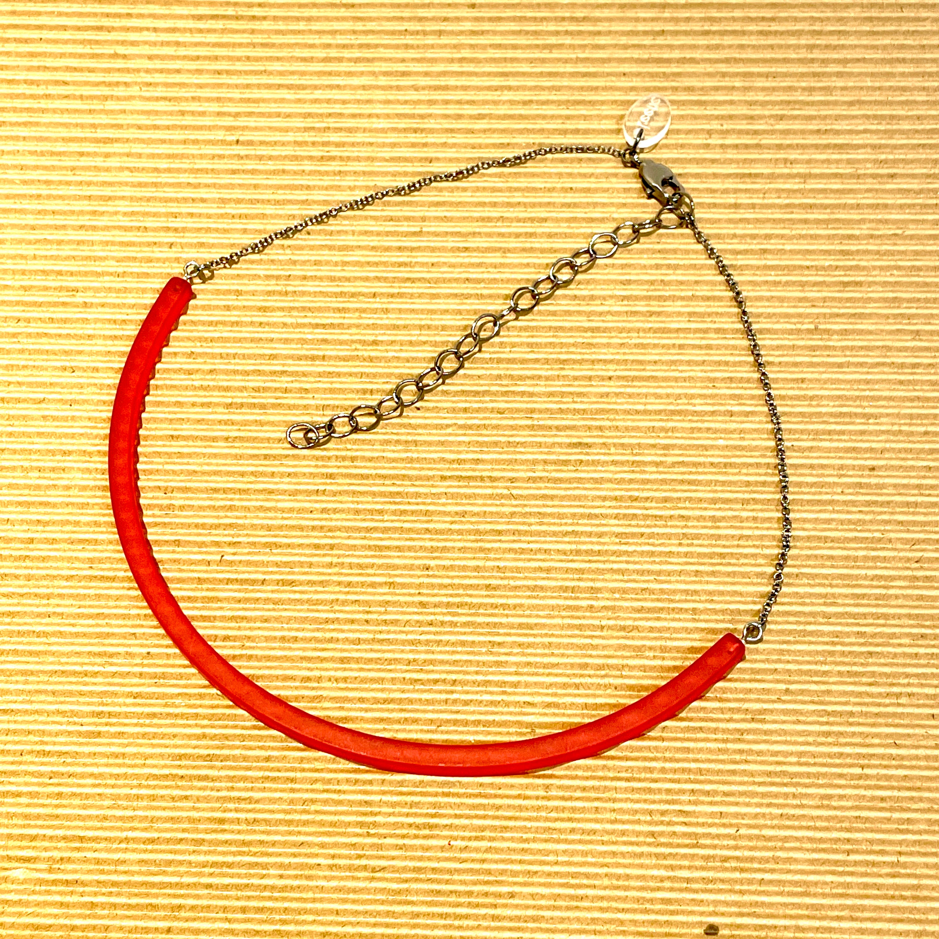 leetie red necklace