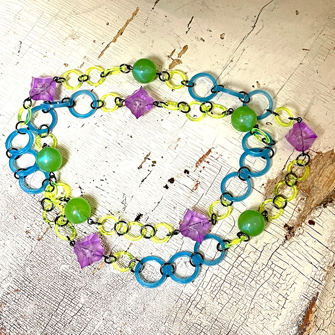 Neon Lucite Necklace