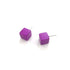 violet purple earrings
