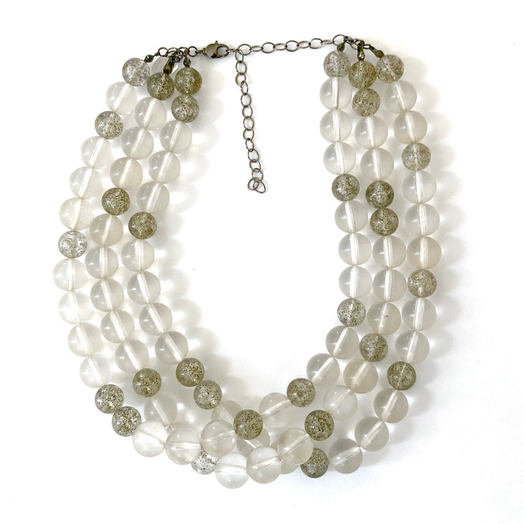 beaded vintage necklace
