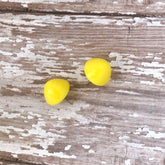 yellow lucite gumdrops