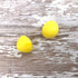 yellow gumdrop studs