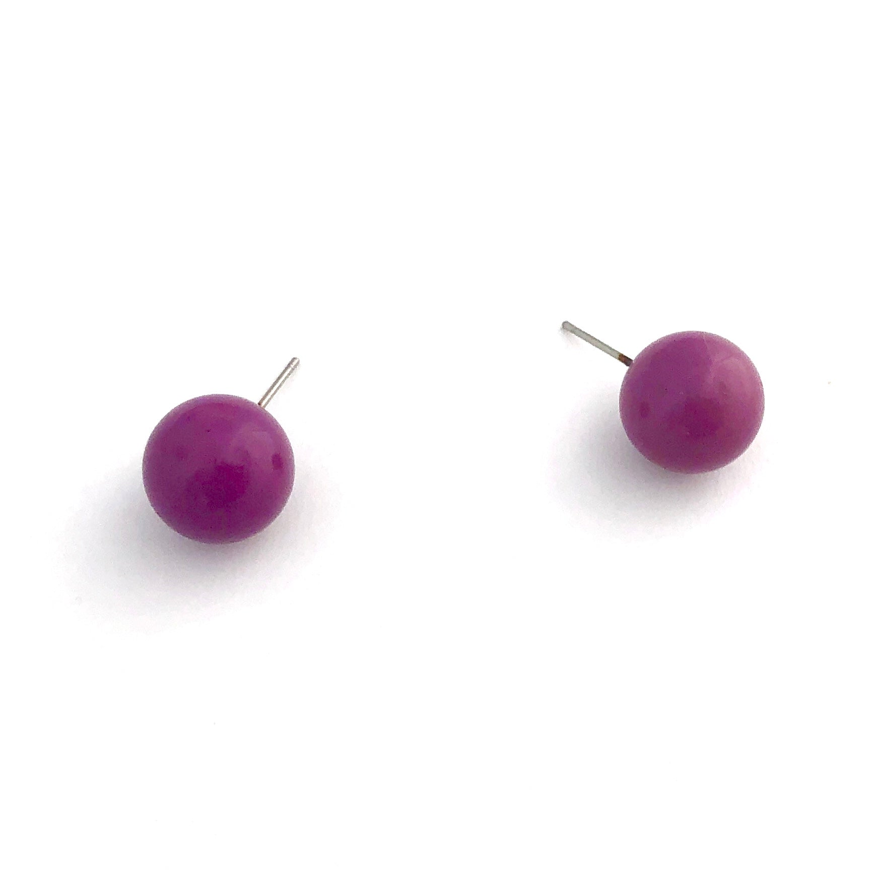 leetie purple earrings